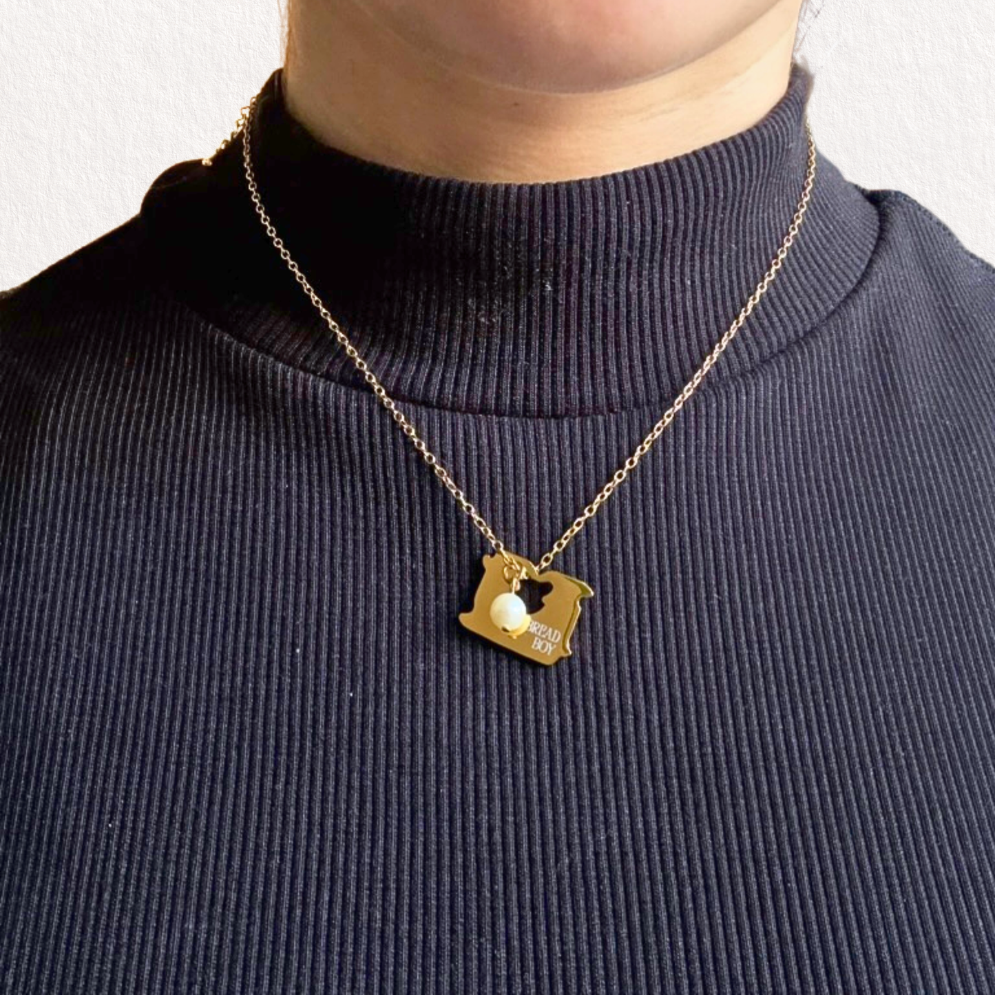 Bread Boy Necklace